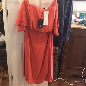 NWT cupcakes and cashmere off the shoulder dress